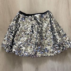 Zara Girls - mini sequins skirt size 8